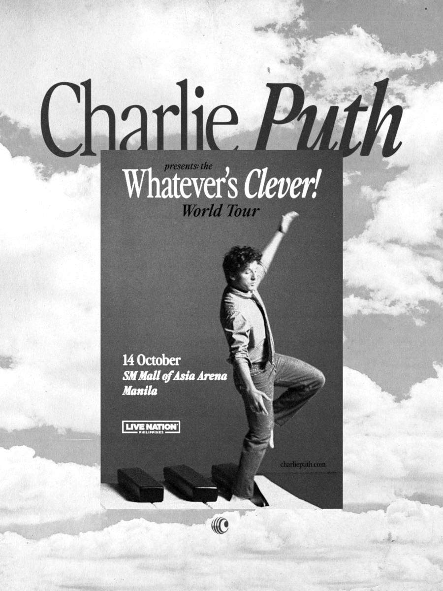 Charlie Puth: Whatever's Clever! World Tour