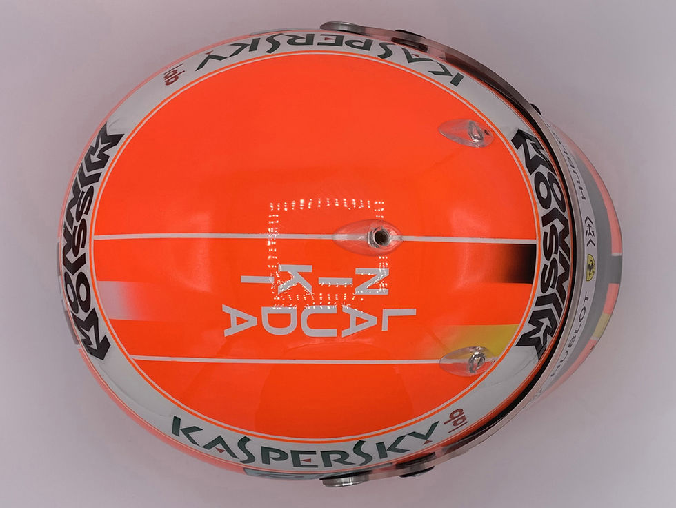 Thumbnail: Sebastian Vettel 2019 Niki Lauda Tribute F1 Helmet / Team Ferrari