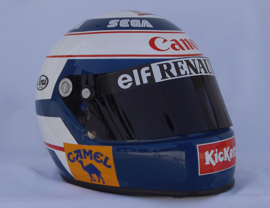 Thumbnail: Alain Prost 1993 F1 Helmet / Team Williams