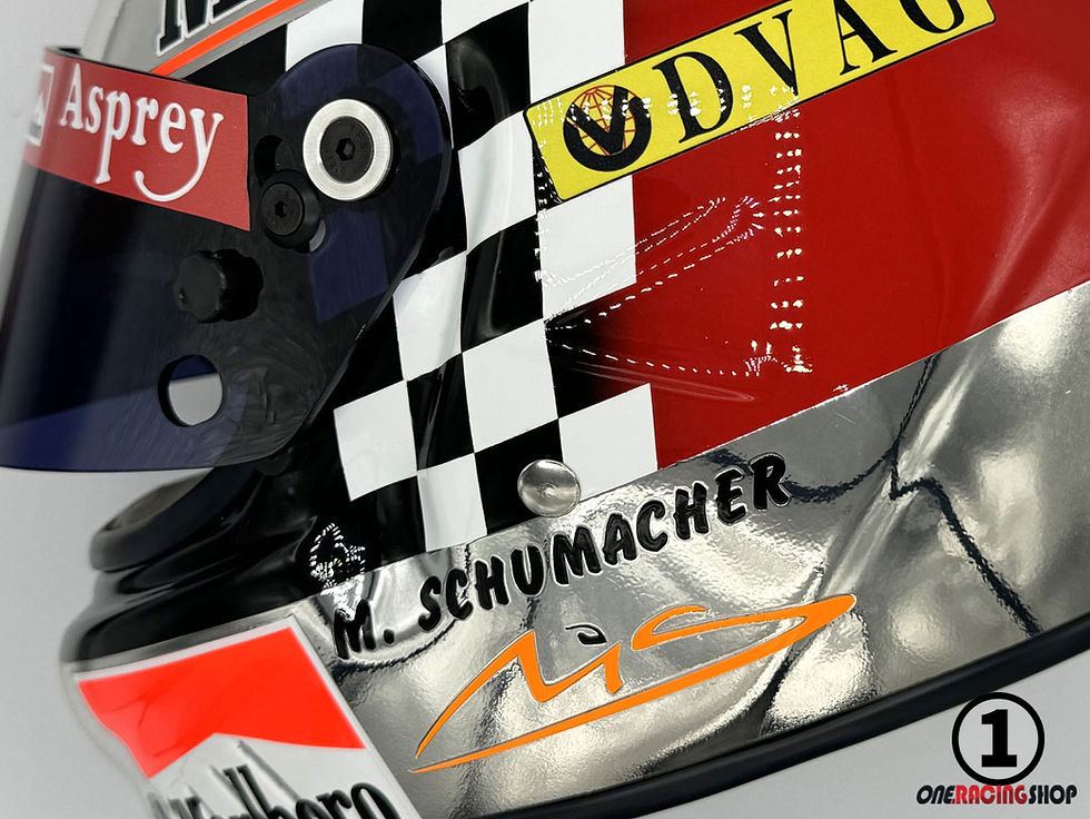 Thumbnail: Michael Schumacher 1998 Suzuka GP F1 Helmet / Team Ferrari