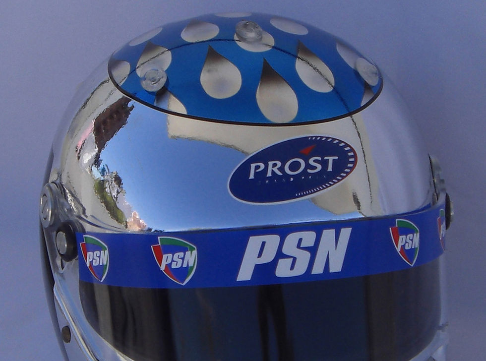 Thumbnail: Jean Alesi 2001 F1 Helmet / Team Prost