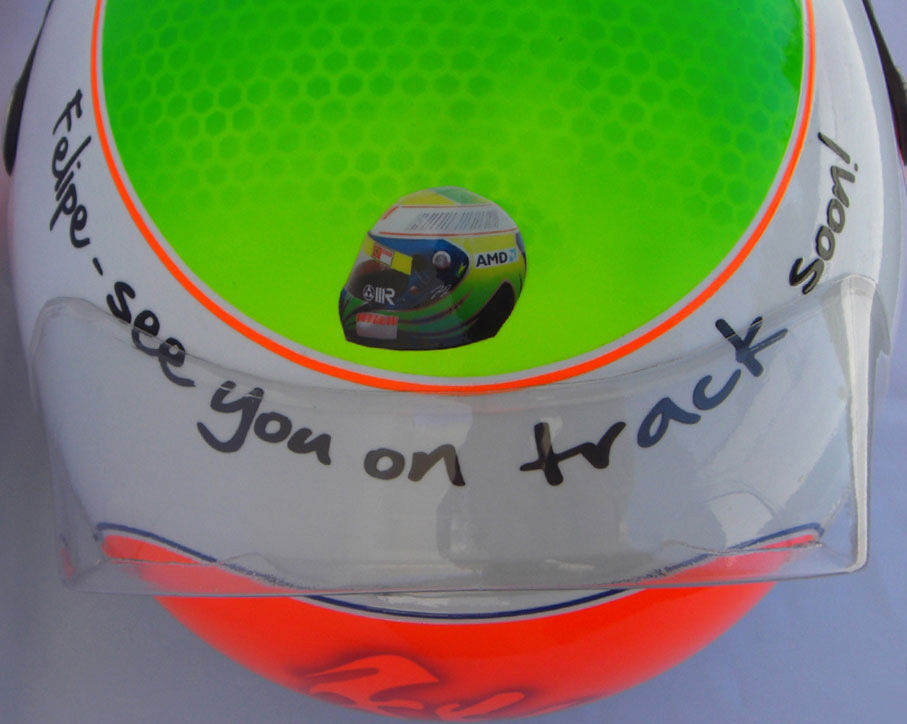 Thumbnail: Rubens Barrichello 2009 Massa Tribute / Team Brawn