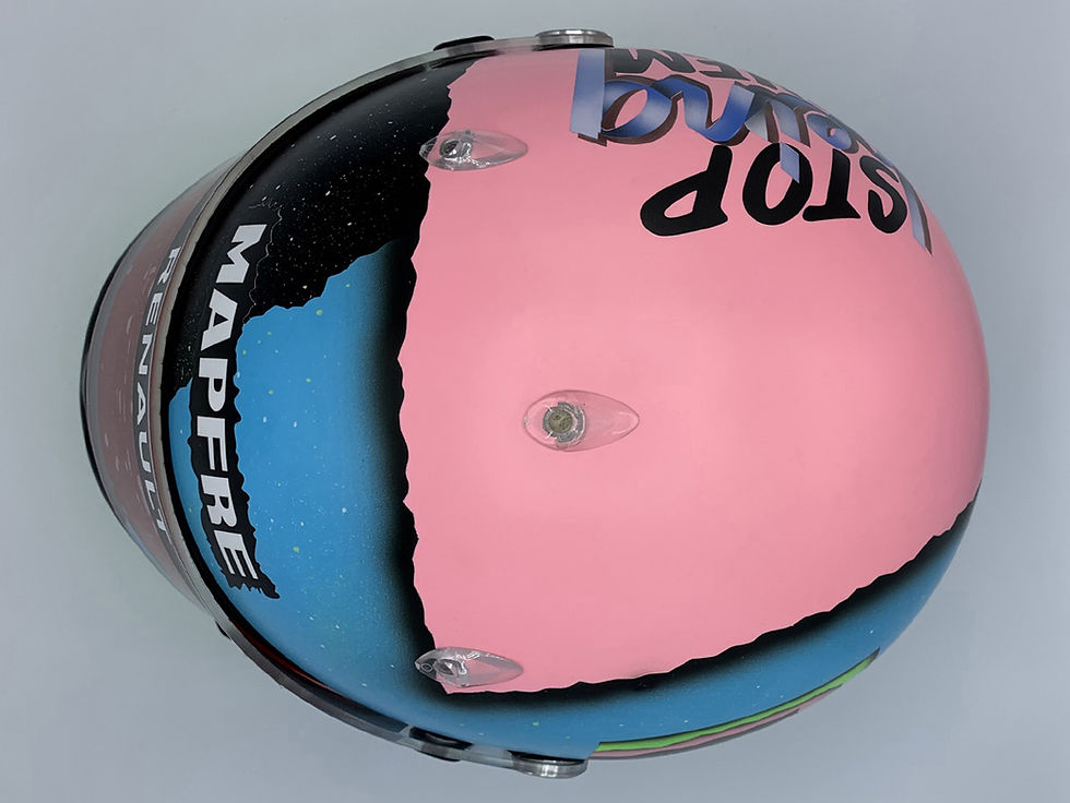 Thumbnail: Daniel Ricciardo 2019 F1 Helmet / Team Renault