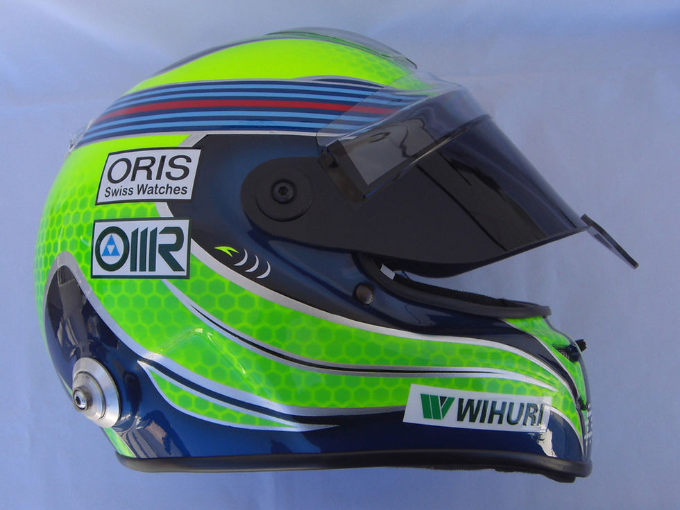 Thumbnail: Felipe Massa 2014 F1 Helmet / Team Ferrari
