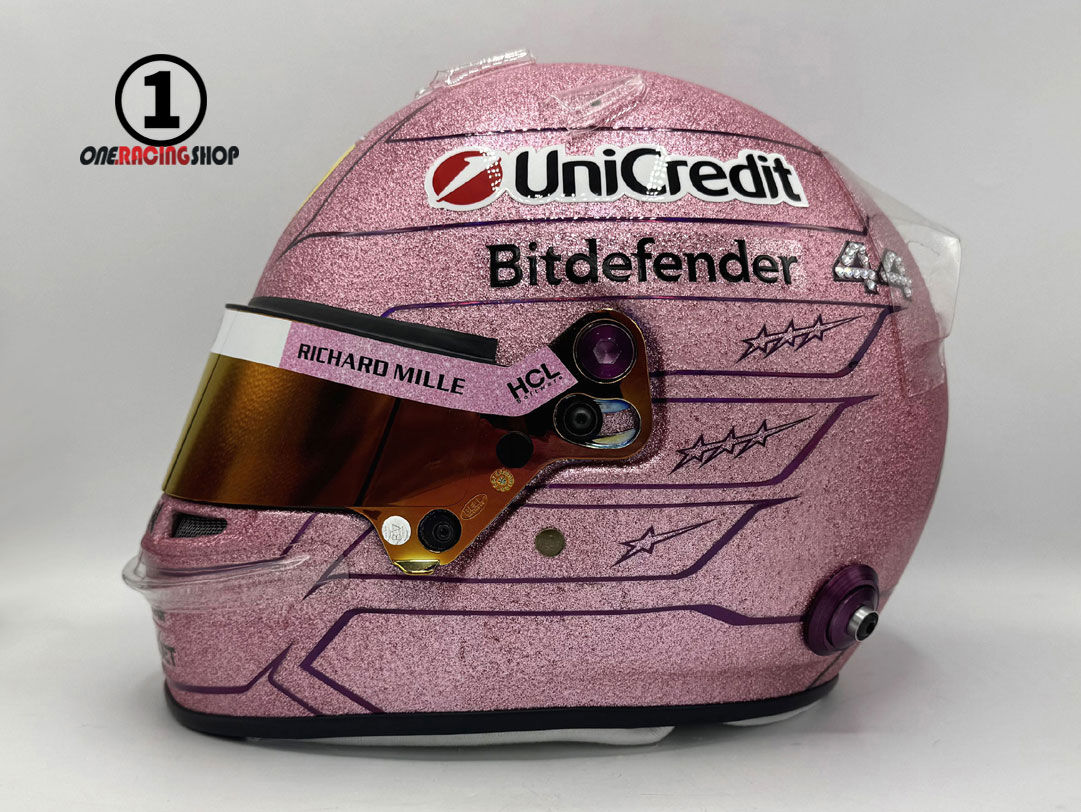 Lewis Hamilton 2026 MONACO GP F1 Helmet / Team Ferrari F1