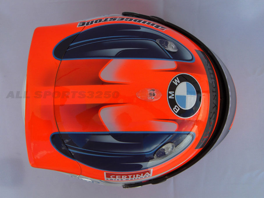 Thumbnail: Robert Kubica 2009 F1 Helmet / Team BMW