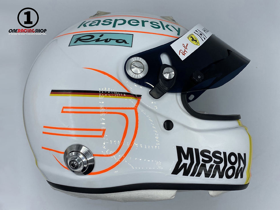 Thumbnail: Sebastian Vettel 2020 F1 Helmet / Team Ferrari