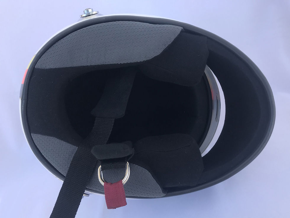 Thumbnail: Sebastian Vettel 2018 Monza GP Helmet / Team Ferrari