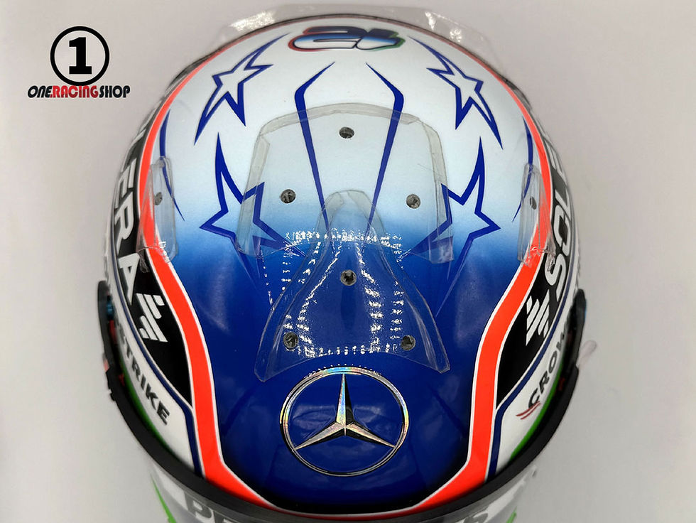 Thumbnail: Kimi Antonelli 2025 F1 Helmet / Team Mercedes AMG