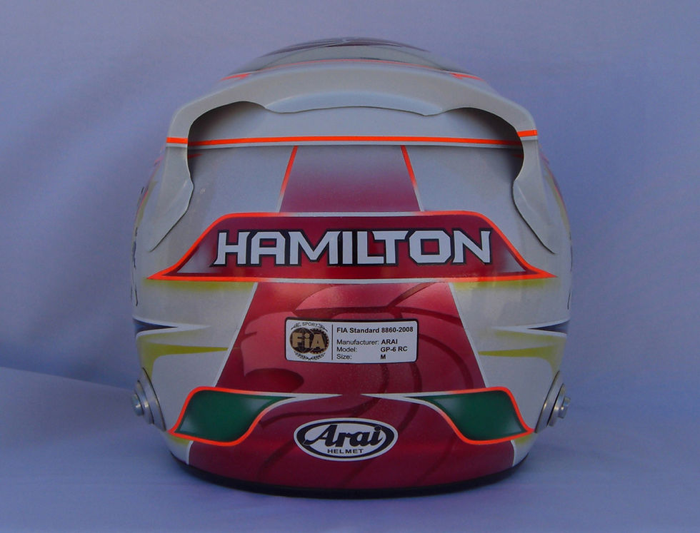 Thumbnail: Lewis Hamilton 2012 Singapore GP F1 Helmet / Team Mc Laren