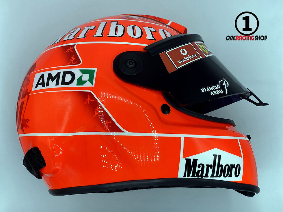 Thumbnail: Michael Schumacher 2006 F1 Helmet / Team Ferrari