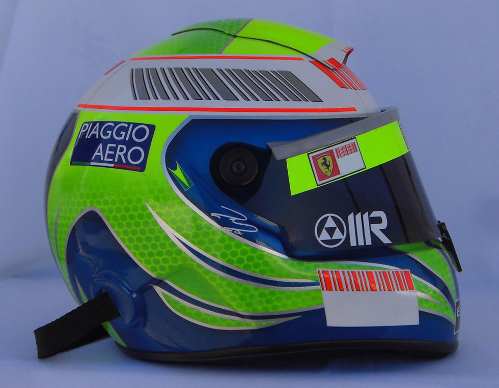 Thumbnail: Felipe Massa 2008 F1 Helmet / Team Ferrari