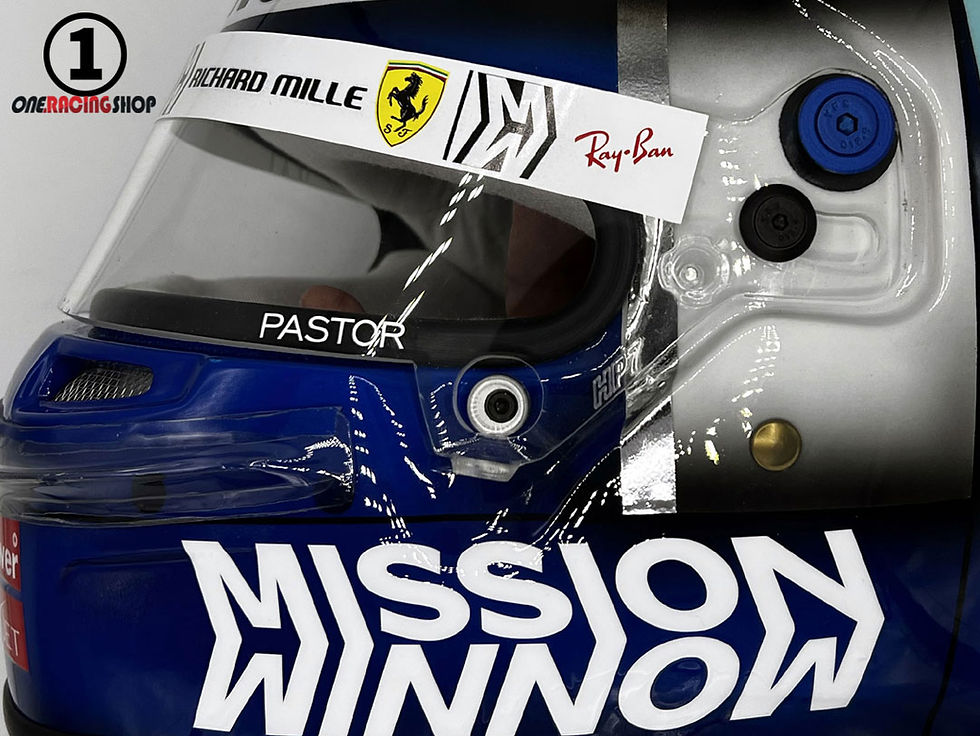 Thumbnail: Charles Leclerc 2021 Monaco GP F1 Helmet / Team Ferrari