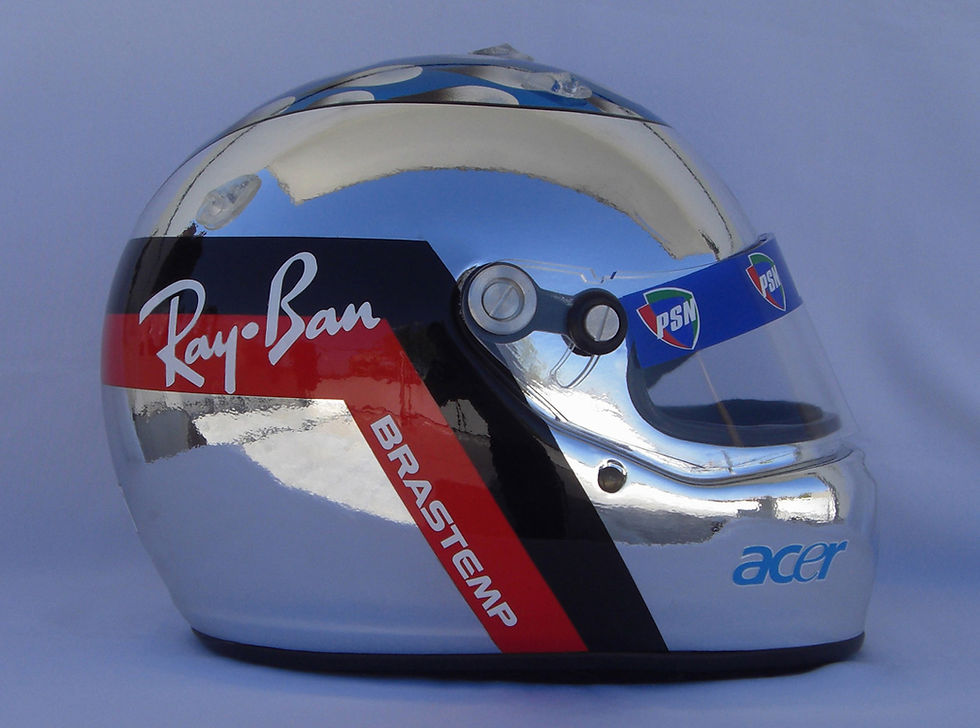 Thumbnail: Jean Alesi 2001 F1 Helmet / Team Prost