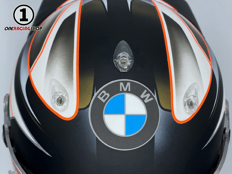 Thumbnail: Robert Kubica 2008 Interlagos GP F1 Helmet / Team BMW