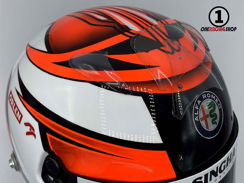 Thumbnail: Kimi Raikkonen 2020 F1 Helmet / Team Alfa Romeo