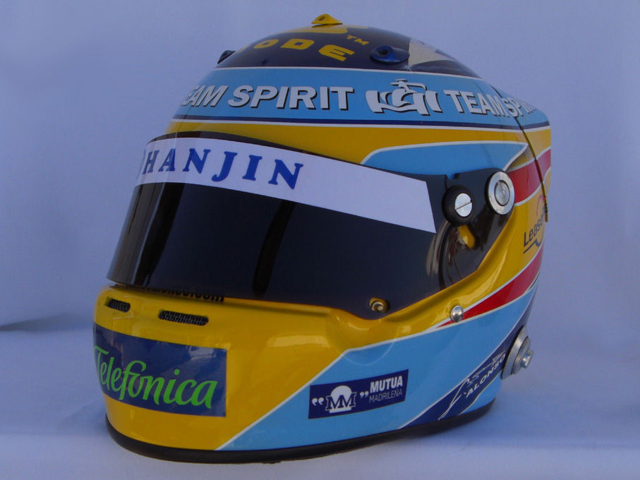 Thumbnail: Fernando Alonso 2006 F1 Helmet "Team Spirit" / Team Reanult
