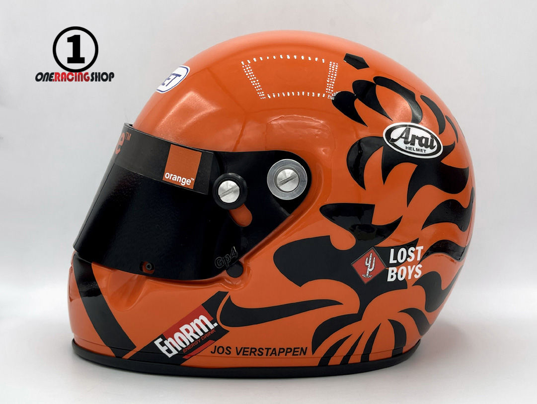 Jos Verstappen 2000 F1 Helmet / Team Arrows