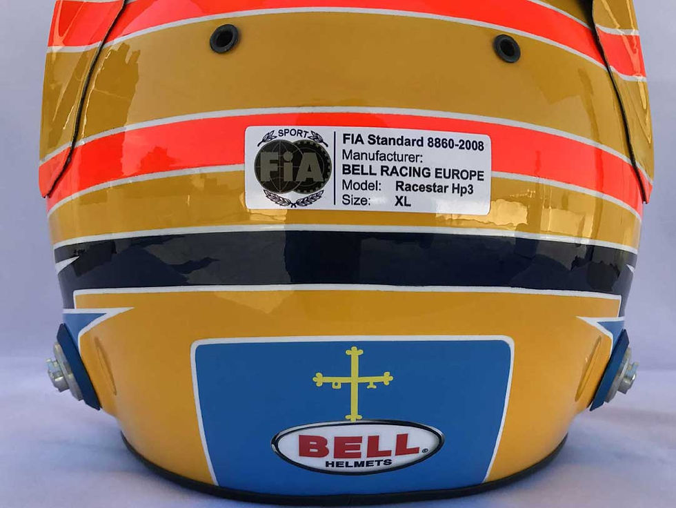Thumbnail: Fernando Alonso 2017 F1 Helmet / Team Ferrari