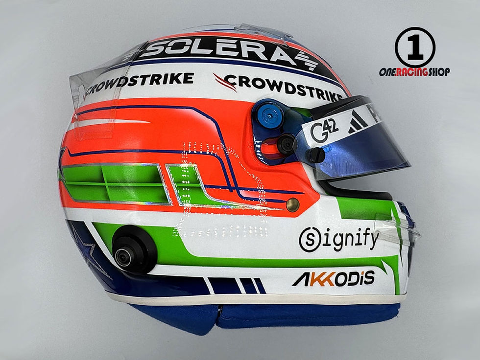 Thumbnail: Kimi Antonelli 2025 F1 Helmet / Team Mercedes AMG