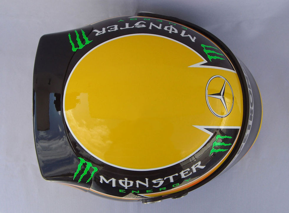 Thumbnail: Lewis Hamilton 2013 F1 Helmet / Team Mercedes AMG