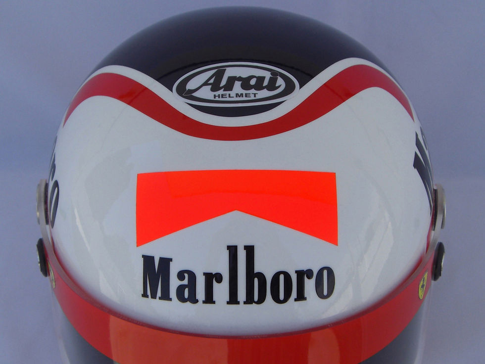 Thumbnail: Nigel Mansell 1990 F1 Helmet / Team Ferrari