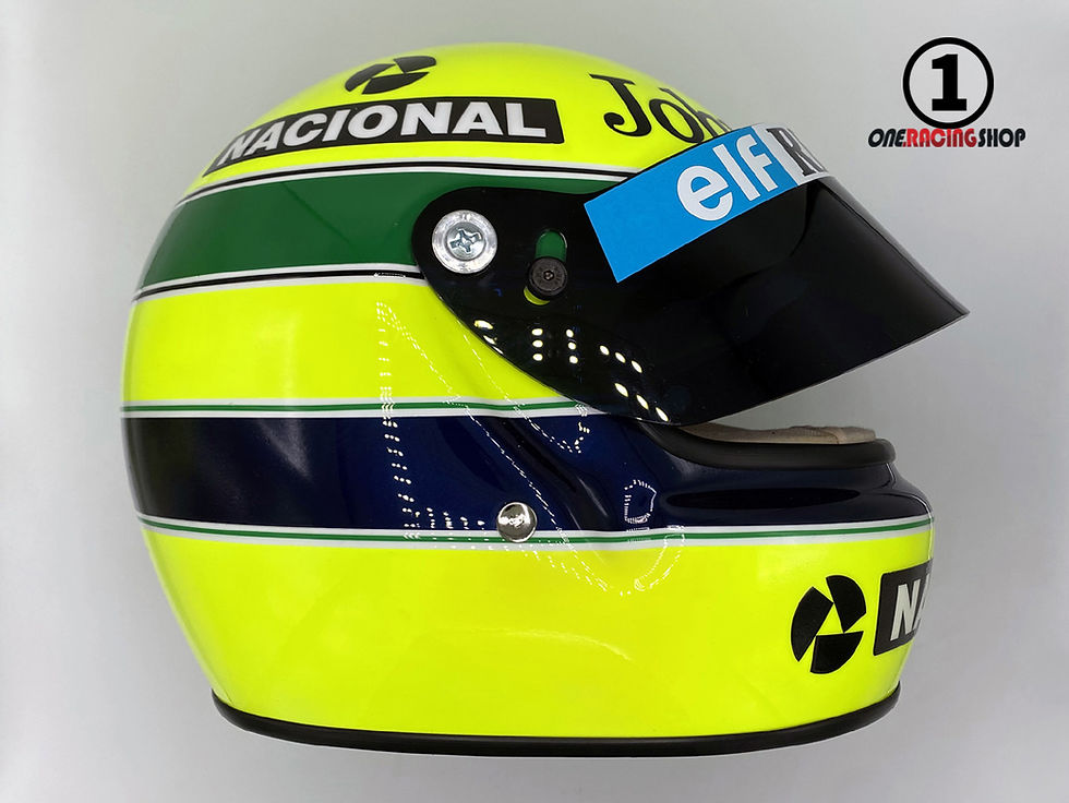 Thumbnail: Ayrton Senna 1985 F1 Helmet / Team Lotus