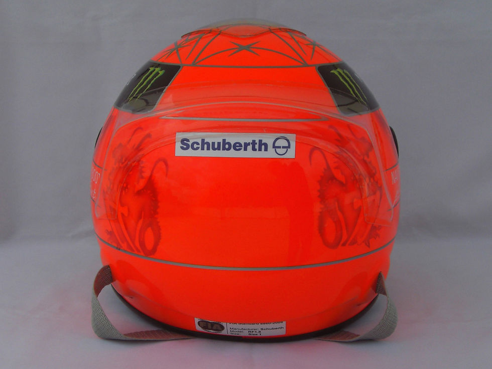 Thumbnail: Michael Schumacher 2010 Monaco GP F1 Helmet / Team AMG