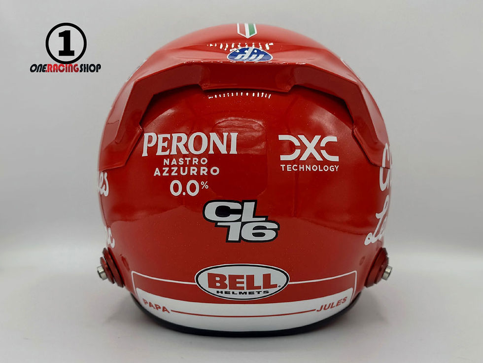 Thumbnail: Charles Leclerc 2025 MONZA GP F1 Helmet / Team Ferrari