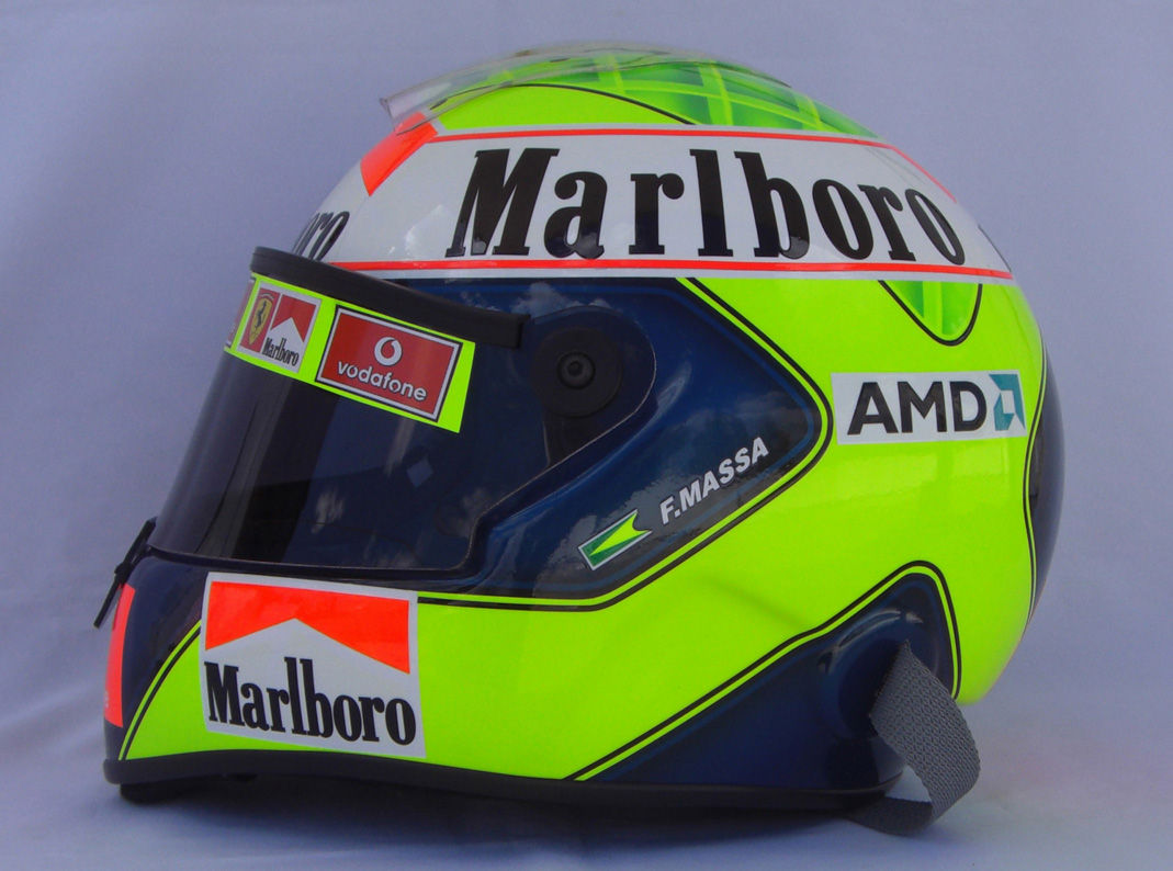 Felipe Massa 2006 F1 Helmet / Team Ferrari