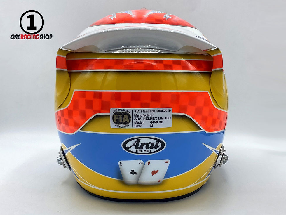 Thumbnail: Fernando Alonso 2009 F1 Helmet / Team Renault