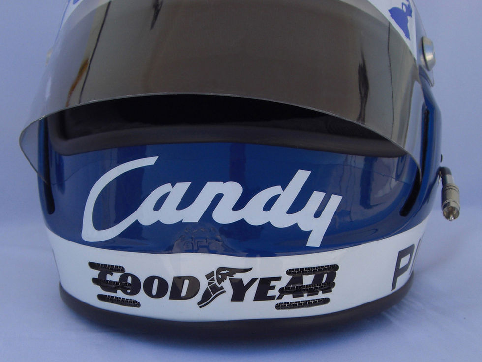 Thumbnail: Didier Pironi 1980 F1 Helmet / Team Ligier