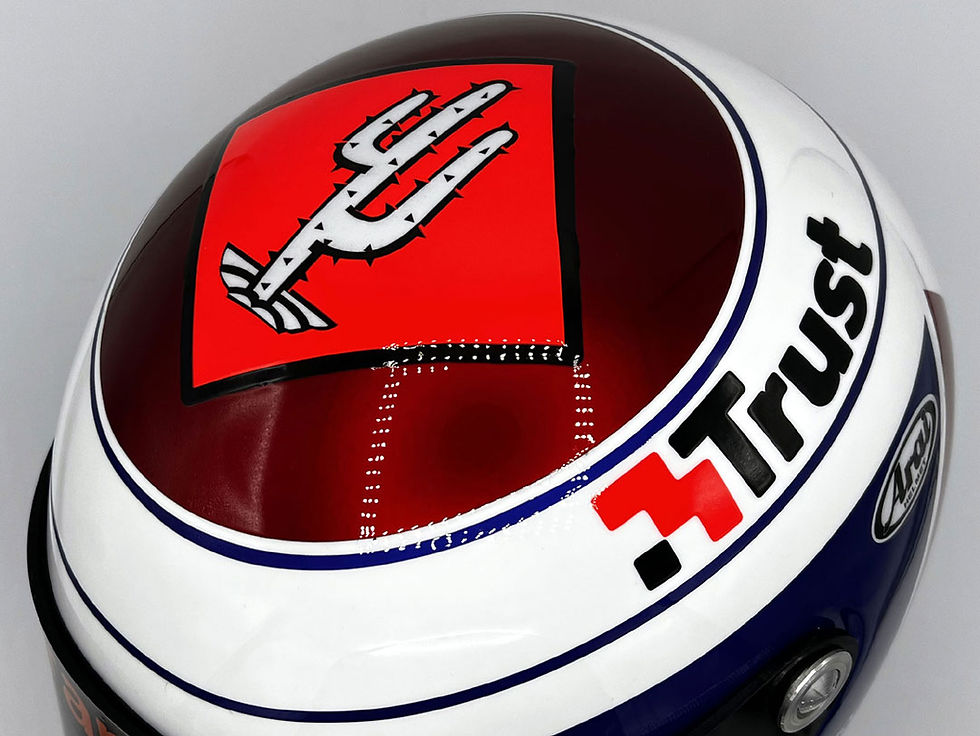 Thumbnail: Jos Verstappen 2001 F1 Helmet / Team Arrows