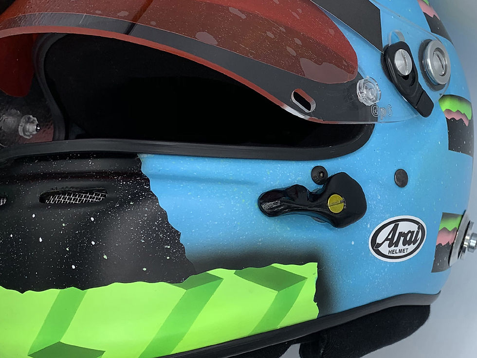 Thumbnail: Daniel Ricciardo 2019 F1 Helmet / Team Renault