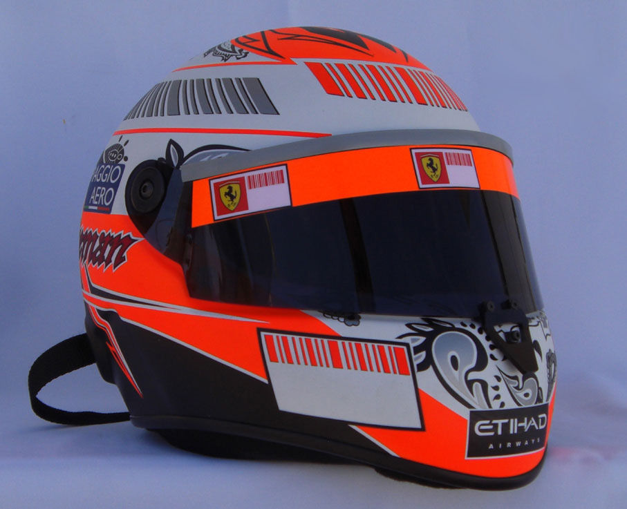 Thumbnail: Kimi Raikkonen 2009 F1 Helmet / Team Ferrari