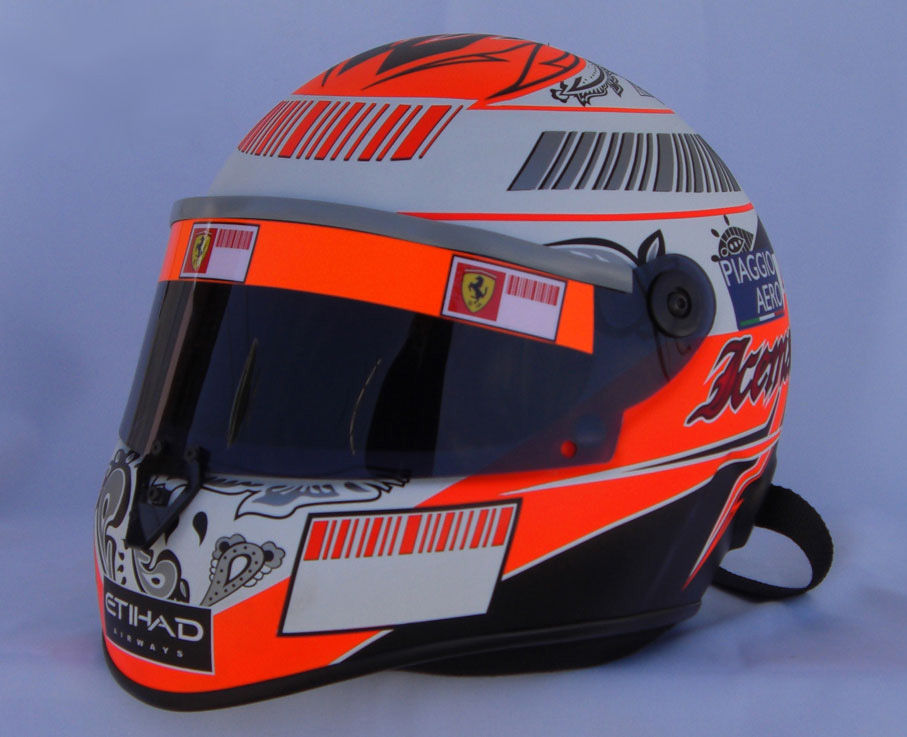 Thumbnail: Kimi Raikkonen 2009 F1 Helmet / Team Ferrari