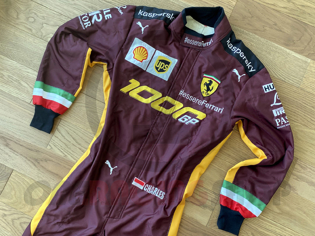 Charles Leclerc 2020 Ferrari 1000GP  Racing Suit