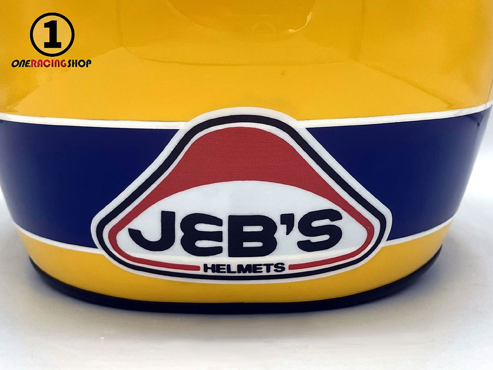 Thumbnail: Michele Alboreto 1985 F1 Helmet / Team Ferrari