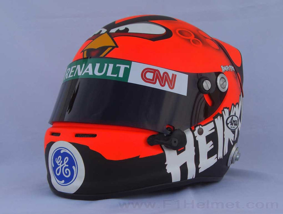 Thumbnail: Heikki Kovalainen 2012 F1 Helmet / Team Caterham
