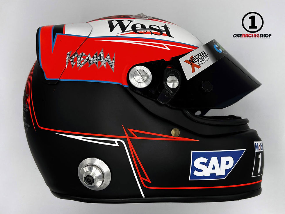 Thumbnail: Kimi Raikkonen 2005 Monaco GP F1 Helmet / Team Mc Laren