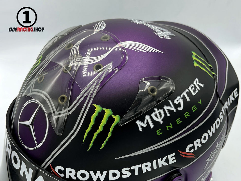 Thumbnail: Lewis Hamilton 2021 F1 Helmet / Team Mercedes AMG