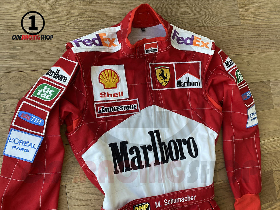 Thumbnail: Michael Schumacher 2001 Racing Suit Ferrari