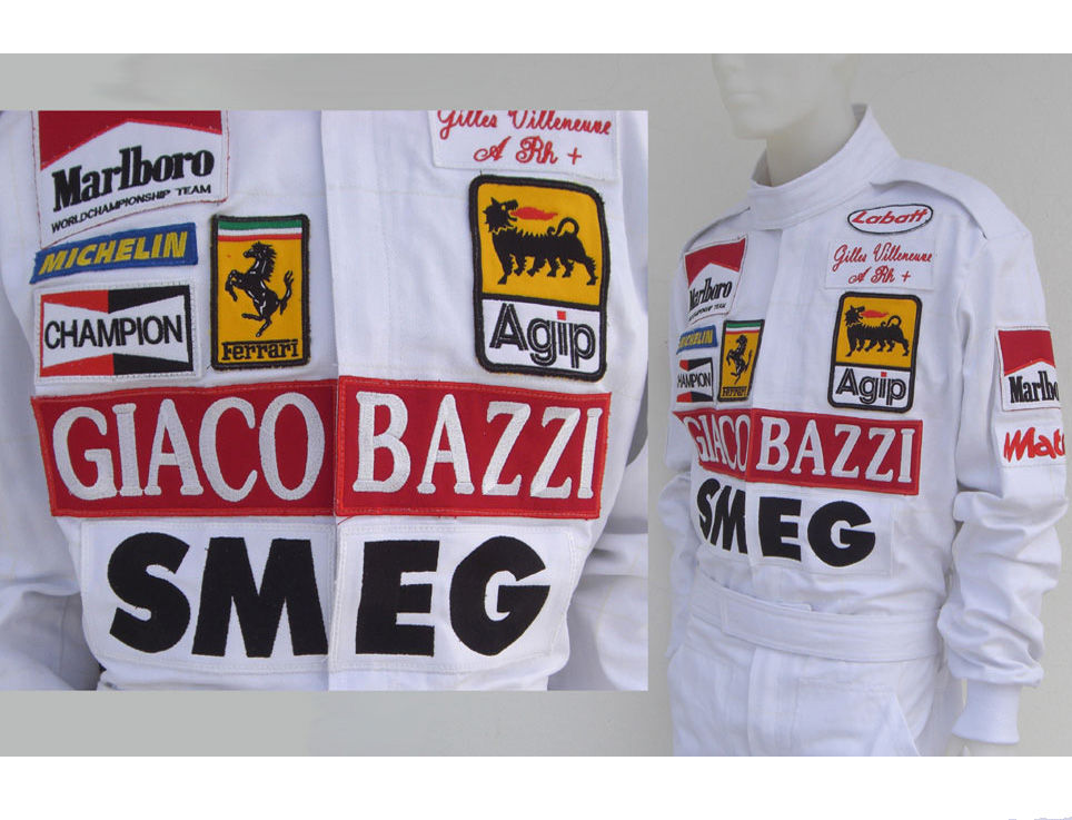 Thumbnail: Gilles Villeneuve 1980 Racing Suit Ferrari F1
