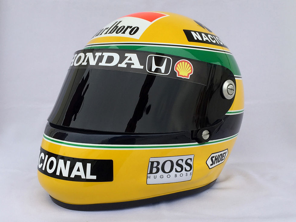 Thumbnail: Ayrton Senna 1992 Shoei F1 Helmet / Team Mc Laren