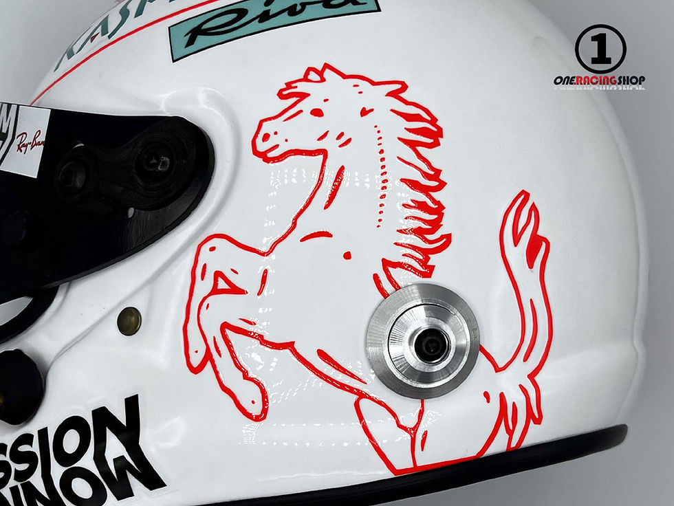 Thumbnail: Sebastian Vettel 2019 F1 Helmet / Team Ferrari