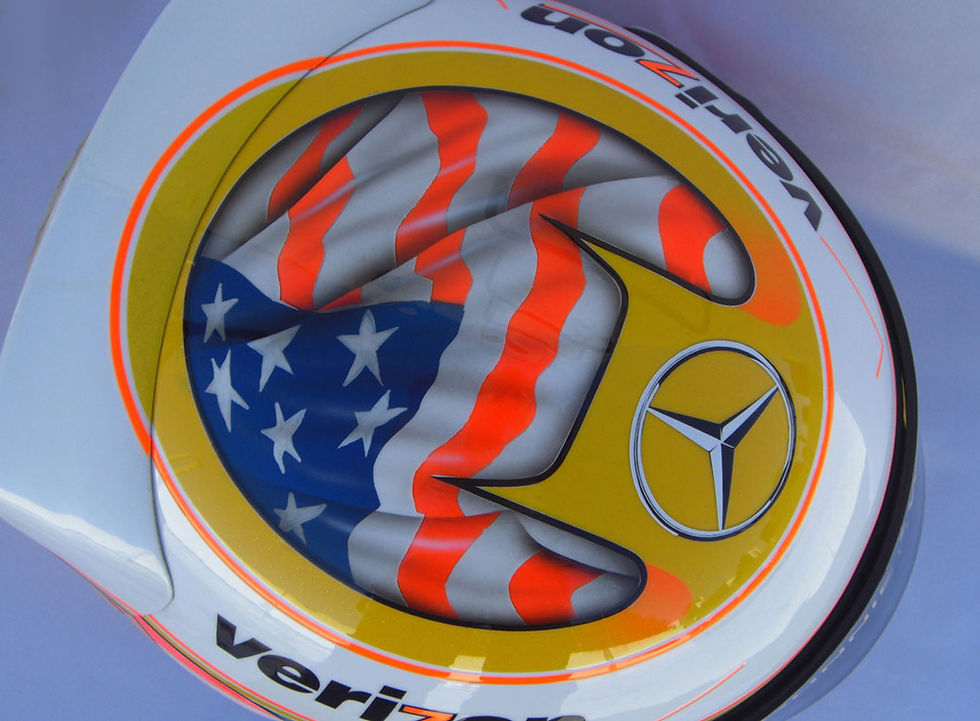 Thumbnail: Lewis Hamilton 2012 Austin GP F1 Helmet / Team Mc Laren