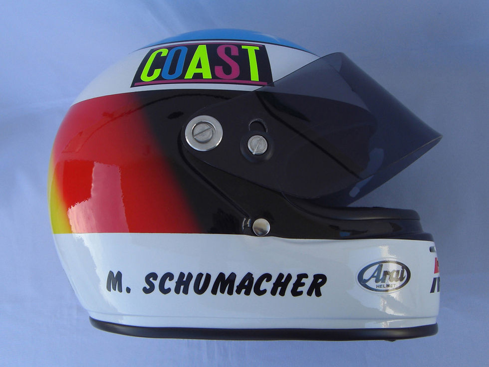 Thumbnail: Michael Schumacher 1990 Formula 3 Helmet / Team WTS Racing