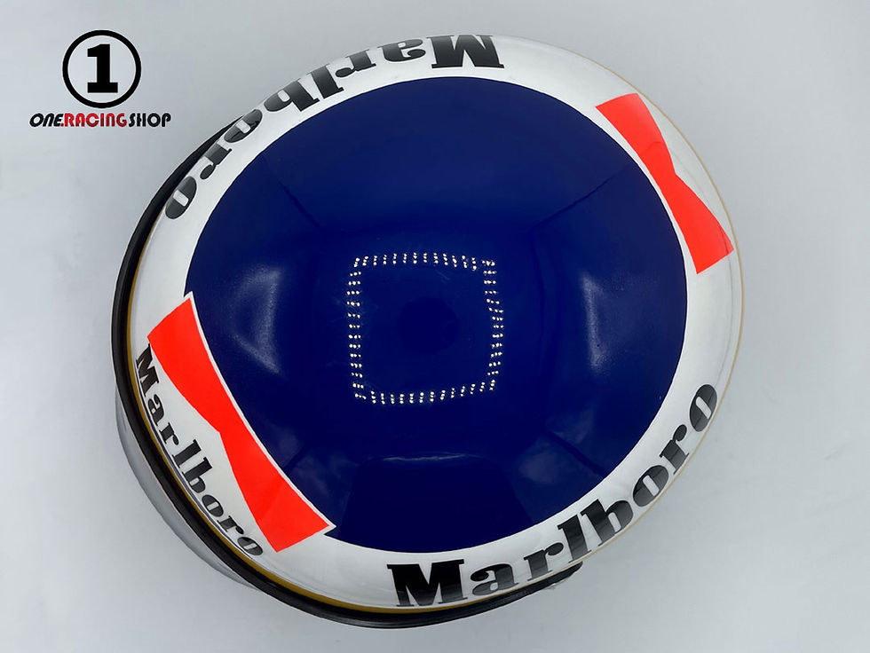 Thumbnail: Michele Alboreto 1985 F1 Helmet / Team Ferrari