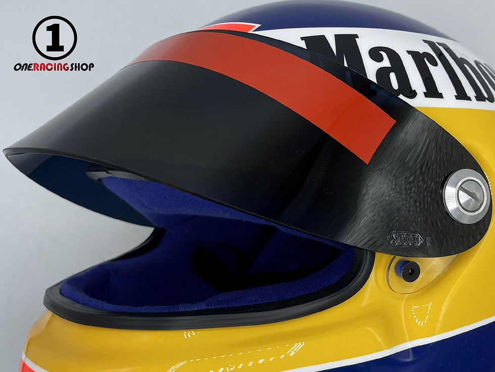 Thumbnail: Michele Alboreto 1985 F1 Helmet / Team Ferrari