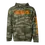 Thumbnail: Jesus Period Hoodie - Forest Camo Orange